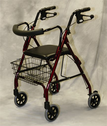 Medline Deluxe Rollator